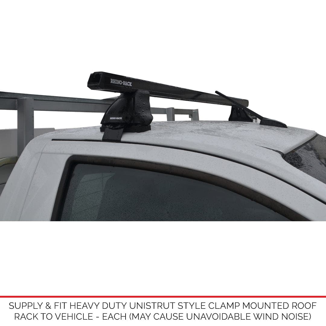 Clamp Mounted Roof Rack - Australian-made Duratray tray body