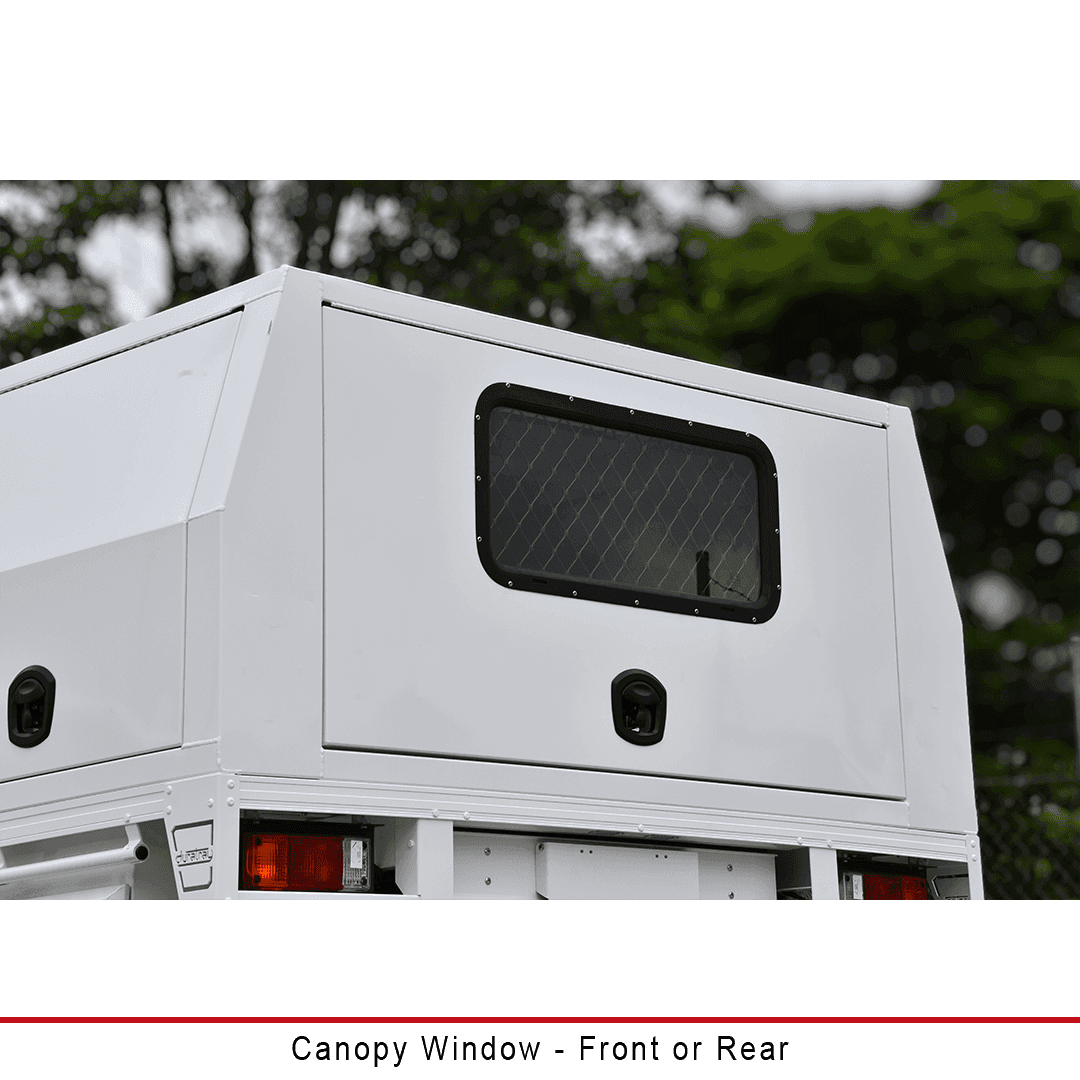 Canopy Window - Front or Rear - Australian-made Duratray tray body