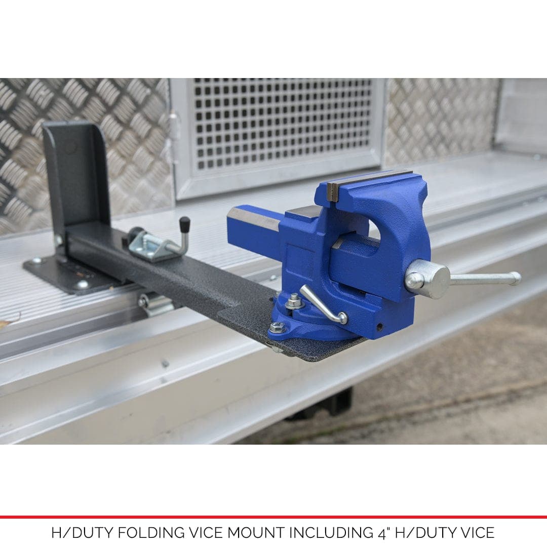 Folding Vice Mount - Australian-made Duratray tray body