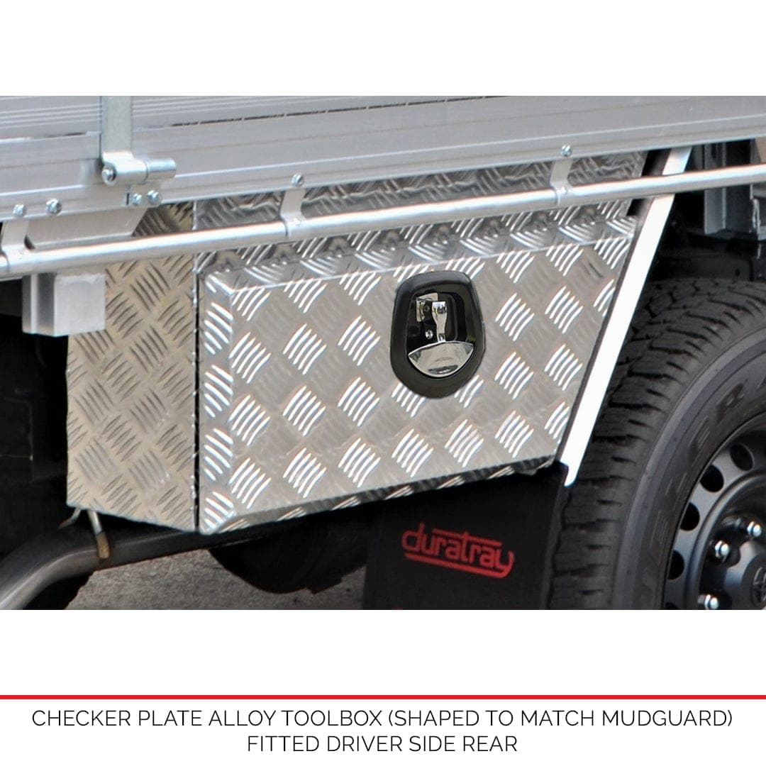 Under Body 800mm Toolboxes - Australian-made Duratray tray body