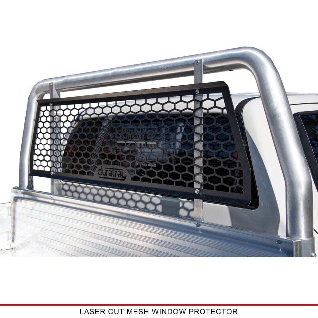 Laser Cut Mesh Window Protection - Australian-made Duratray tray body