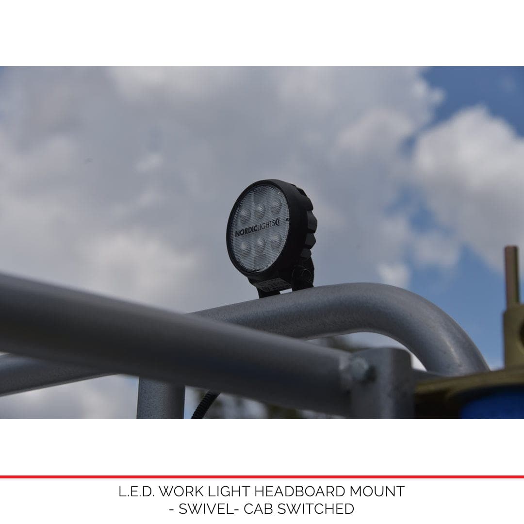L.E.D Work Light - Australian-made Duratray tray body
