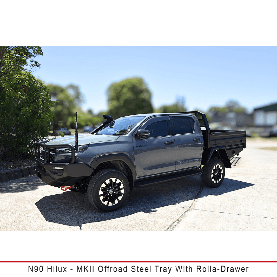 Off Road Steel MKII Tray - FROM $10,599.00 Plus Fitting (Includes standard LED tail lights)