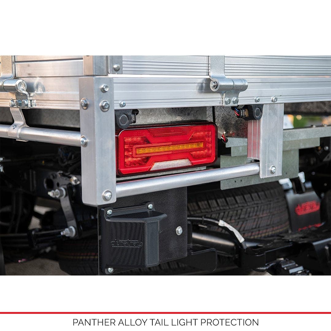 Panther Alloy Tail Light Protection - Australian-made Duratray tray body