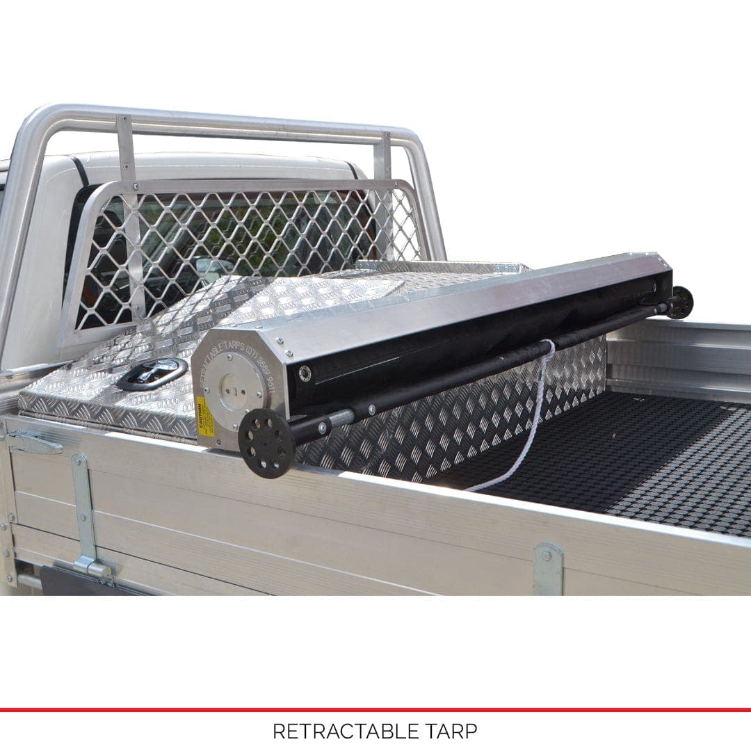 Retractable Tarp - Australian-made Duratray tray body