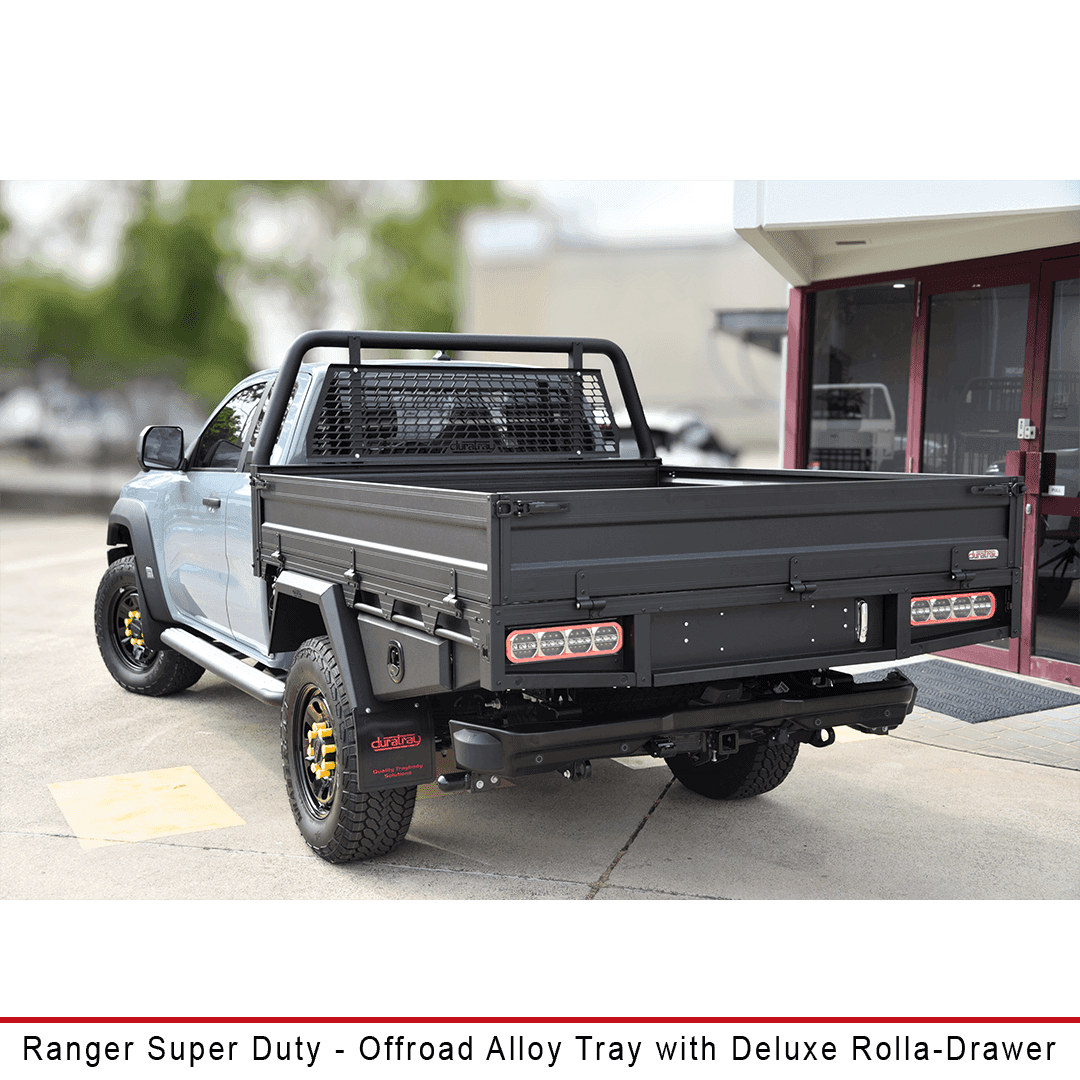 Offroad Aluminum Tray - Compatible with Ranger Super Duty - Australian-made Duratray tray body