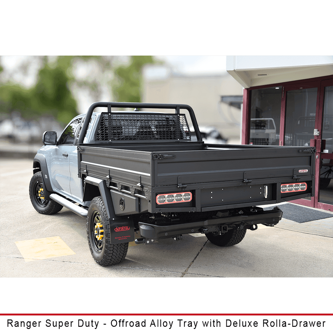 Offroad Aluminum Tray - Compatible with Ranger Super Duty - FROM $8,565.00 Plus Fitting (Includes Max 4 LED tail lights)