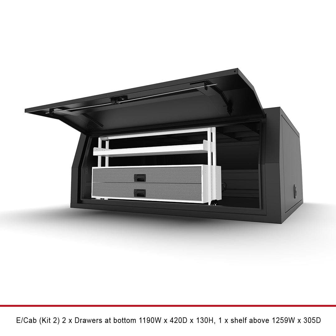 Extra Cab Canopy Internal Fit-Out Kit 2 - Australian-made Duratray tray body